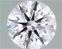 Lab Grown Diamond 2.52 Carats, Round with Ideal Cut, D Color, VVS1 Clarity and Certified by IGI