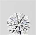 Del inventario de diamantes de laboratorio, 1.05 quilates, Redondo , Color F, claridad VVS2 y certificado IGI