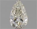 Natural Diamond 0.56 Carats, Pear with  Cut, J Color, VVS1 Clarity and Certified by GIA