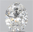 Diamante Natural 2.00 quilates, Ovalado , Color F, claridad SI2 y certificado GIA