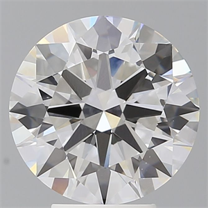 Picture of Lab Grown Diamond 4.58 Carats, Round with Excellent Cut, F Color, VVS2 Clarity and Certified by IGI