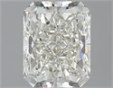 Natural Diamond 2.51 Carats, Radiant with  Cut, L Color, VS1 Clarity and Certified by GIA