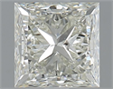 Natural Diamond 1.52 Carats, Princess with  Cut, I Color, SI2 Clarity and Certified by IGI