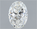 Diamante Natural 1.00 quilates, Ovalado , Color F, claridad SI1 y certificado GIA