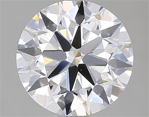 Picture of Lab Grown Diamond 1.50 Carats, Round with Ideal Cut, D Color, VS1 Clarity and Certified by IGI