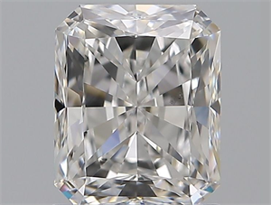 Foto Diamante Natural 1.60 quilates, Radiante , Color E, claridad SI1 y certificado GIA de