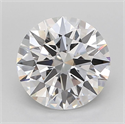 Lab Grown Diamond 2.87 Carats, Round with Ideal Cut, D Color, IF Clarity and Certified by IGI