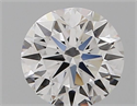 Natural Diamond 0.50 Carats, Round with Very Good Cut, D Color, VS1 Clarity and Certified by GIA