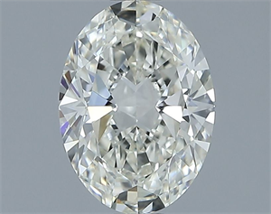 Picture of Natural Diamond 1.01 Carats, Oval with  Cut, I Color, VS2 Clarity and Certified by IGI