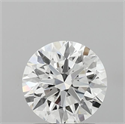 Lab Grown Diamond 1.55 Carats, Round with Ideal Cut, D Color, VS1 Clarity and Certified by IGI