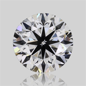 Picture of Natural Diamond 0.70 Carats, Round with Very Good Cut, D Color, VS1 Clarity and Certified by GIA