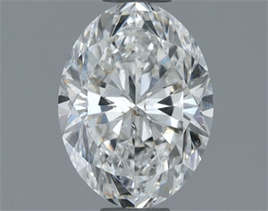 Picture of Natural Diamond 1.01 Carats, Oval with  Cut, G Color, SI2 Clarity and Certified by GIA
