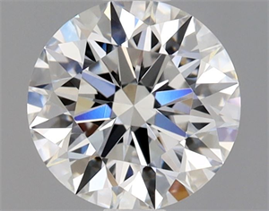 Foto Diamante Natural 0.71 quilates, Redondo , Color E, claridad VVS2 y certificado GIA de