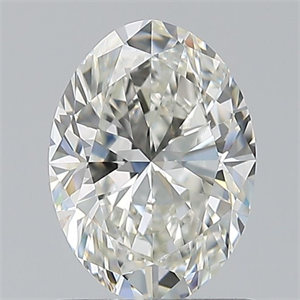 Picture of Natural Diamond 0.90 Carats, Oval with  Cut, H Color, VS1 Clarity and Certified by GIA