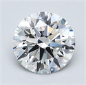 Diamante Natural 1.81 quilates, Redondo , Color F, claridad VVS1 y certificado GIA