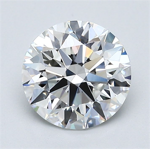 Foto Diamante Natural 1.81 quilates, Redondo , Color F, claridad VVS1 y certificado GIA de