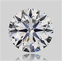 Natural Diamond 0.70 Carats, Round with Very Good Cut, D Color, VVS1 Clarity and Certified by GIA