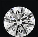 Lab Grown Diamond 3.02 Carats, Round with Very Good Cut, F Color, VVS2 Clarity and Certified by GIA