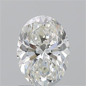 Picture of Natural Diamond 1.30 Carats, Oval with  Cut, I Color, IF Clarity and Certified by GIA