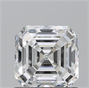 Diamante Natural 1.20 quilates, Asscher , Color G, claridad VS1 y certificado GIA