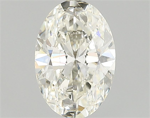 Picture of Natural Diamond 1.01 Carats, Oval with  Cut, K Color, SI1 Clarity and Certified by GIA