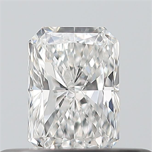 Picture of Natural Diamond 0.27 Carats, Radiant with  Cut, E Color, VVS2 Clarity and Certified by GIA