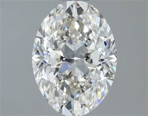 Picture of Natural Diamond 1.20 Carats, Oval with  Cut, G Color, VS2 Clarity and Certified by IGI