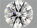 Del inventario de diamantes de laboratorio, 2.57 quilates, Redondo , Color F, claridad VVS2 y certificado IGI