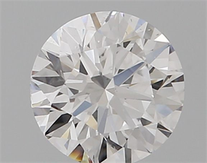 Picture of Natural Diamond 0.50 Carats, Round with Excellent Cut, D Color, SI1 Clarity and Certified by GIA