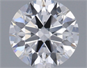 Lab Grown Diamond 1.24 Carats, Round with Ideal Cut, D Color, VS1 Clarity and Certified by IGI