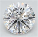 Del inventario de diamantes de laboratorio, 3.11 quilates, Redondo , Color D, claridad IF y certificado IGI