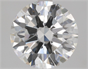 Natural Diamond 2.60 Carats, Round with Excellent Cut, F Color, VS2 Clarity and Certified by GIA
