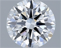Lab Grown Diamond 1.01 Carats, Round with Ideal Cut, E Color, VS1 Clarity and Certified by IGI