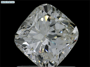 Foto Diamante Natural 1.00 quilates, Del cojín , Color I, claridad SI2 y certificado GIA de