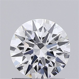 Picture of Lab Grown Diamond 1.01 Carats, Round with Ideal Cut, D Color, VVS2 Clarity and Certified by IGI