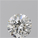 Natural Diamond 1.01 Carats, Round with Excellent Cut, I Color, SI2 Clarity and Certified by GIA