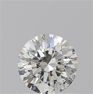 Picture of Natural Diamond 1.01 Carats, Round with Excellent Cut, I Color, SI2 Clarity and Certified by GIA