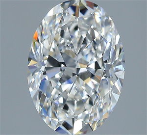 Picture of Natural Diamond 1.02 Carats, Oval with  Cut, F Color, VVS2 Clarity and Certified by GIA