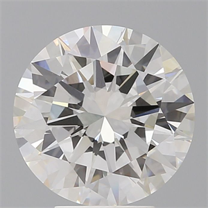 Picture of Lab Grown Diamond 4.56 Carats, Round with Excellent Cut, F Color, VVS2 Clarity and Certified by IGI