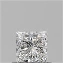 Diamante Natural 0.51 quilates, Princesa , Color G, claridad VS1 y certificado GIA