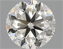 Natural Diamond 1.00 Carats, Round with Very Good Cut, K Color, SI1 Clarity and Certified by GIA