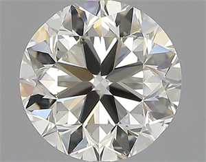 Picture of Natural Diamond 1.00 Carats, Round with Very Good Cut, K Color, SI1 Clarity and Certified by GIA