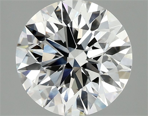 Picture of Lab Grown Diamond 3.02 Carats, Round with Excellent Cut, E Color, VS2 Clarity and Certified by IGI