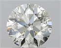 Natural Diamond 1.40 Carats, Round with Excellent Cut, M Color, SI1 Clarity and Certified by GIA