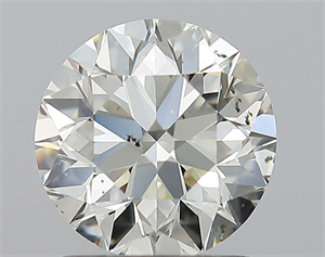Picture of Natural Diamond 1.40 Carats, Round with Excellent Cut, M Color, SI1 Clarity and Certified by GIA
