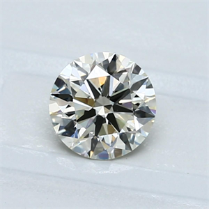 Picture of Natural Diamond 0.70 Carats, Round with Very Good Cut, L Color, VS1 Clarity and Certified by GIA