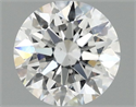 Lab Grown Diamond 1.47 Carats, Round with Ideal Cut, D Color, VS2 Clarity and Certified by IGI
