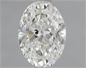 Diamante Natural 0.70 quilates, Ovalado , Color H, claridad VVS2 y certificado GIA
