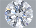Diamante Natural 0.50 quilates, Redondo , Color D, claridad IF y certificado GIA