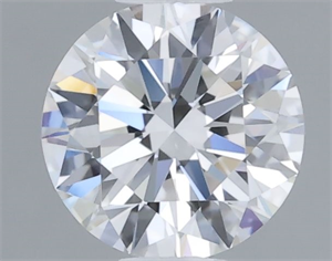 Foto Diamante Natural 0.50 quilates, Redondo , Color D, claridad IF y certificado GIA de